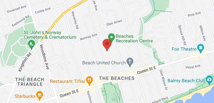 map of #1103 -170 AVENUE RD